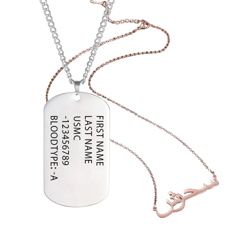 Custom Engraved Necklaces