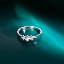 925 Silver Zircon Bridal Set | 3 Rings for Wedding, Engagement & Promise Moments
