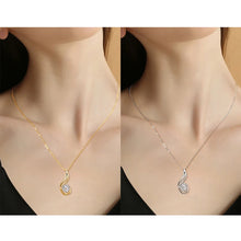High-Quality 2.0 Carat Round Moissanite Pendant | 8.0mm 925 Silver with 14k Gold Plating

