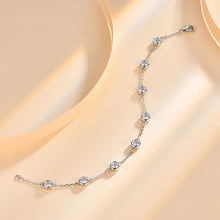 Luxury Moissanite Tennis Bracelet | 2.4 Carat 925 Silver Certified Women's Anniversary Gift
