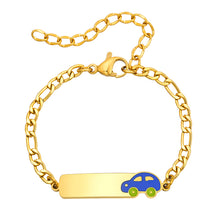 Newborn Baby Name Bracelet | Butterfly, Car, Bear Charms, Personalized Gift
