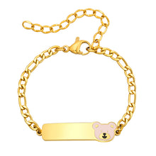 Personalized Newborn Name Bracelet | Charms: Butterfly, Car, Bear, Birthdate Option
